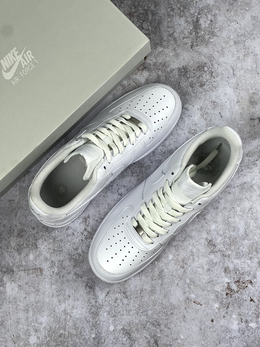 Multiple Sizes - Nike Air Force 1 '07 Low Triple White | 24HR SHIP | SAME DAY