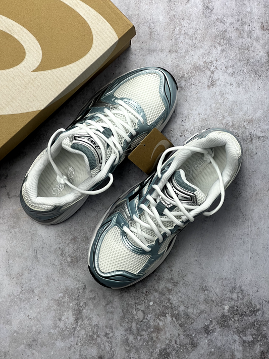 Asics Gel-Kayano 14 White Fjord Grey | Multiple Sizes | Next Day Delivery