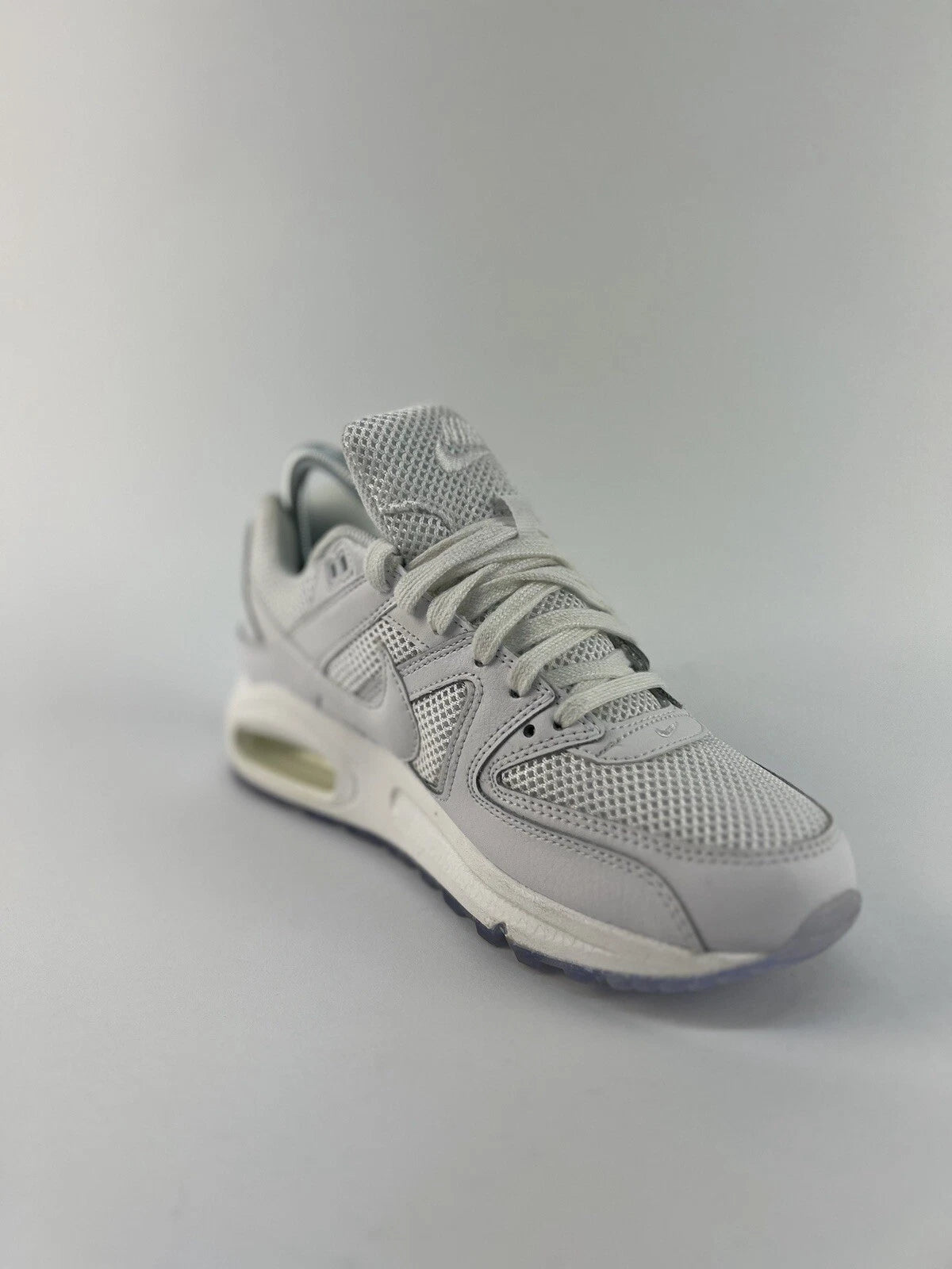 Nike Air Max Command Triple White Mens