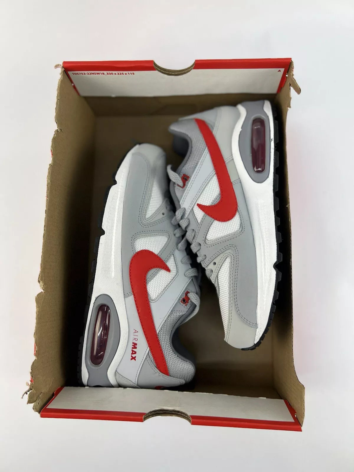 Nike Air Max Command Grey Red White 629993-106