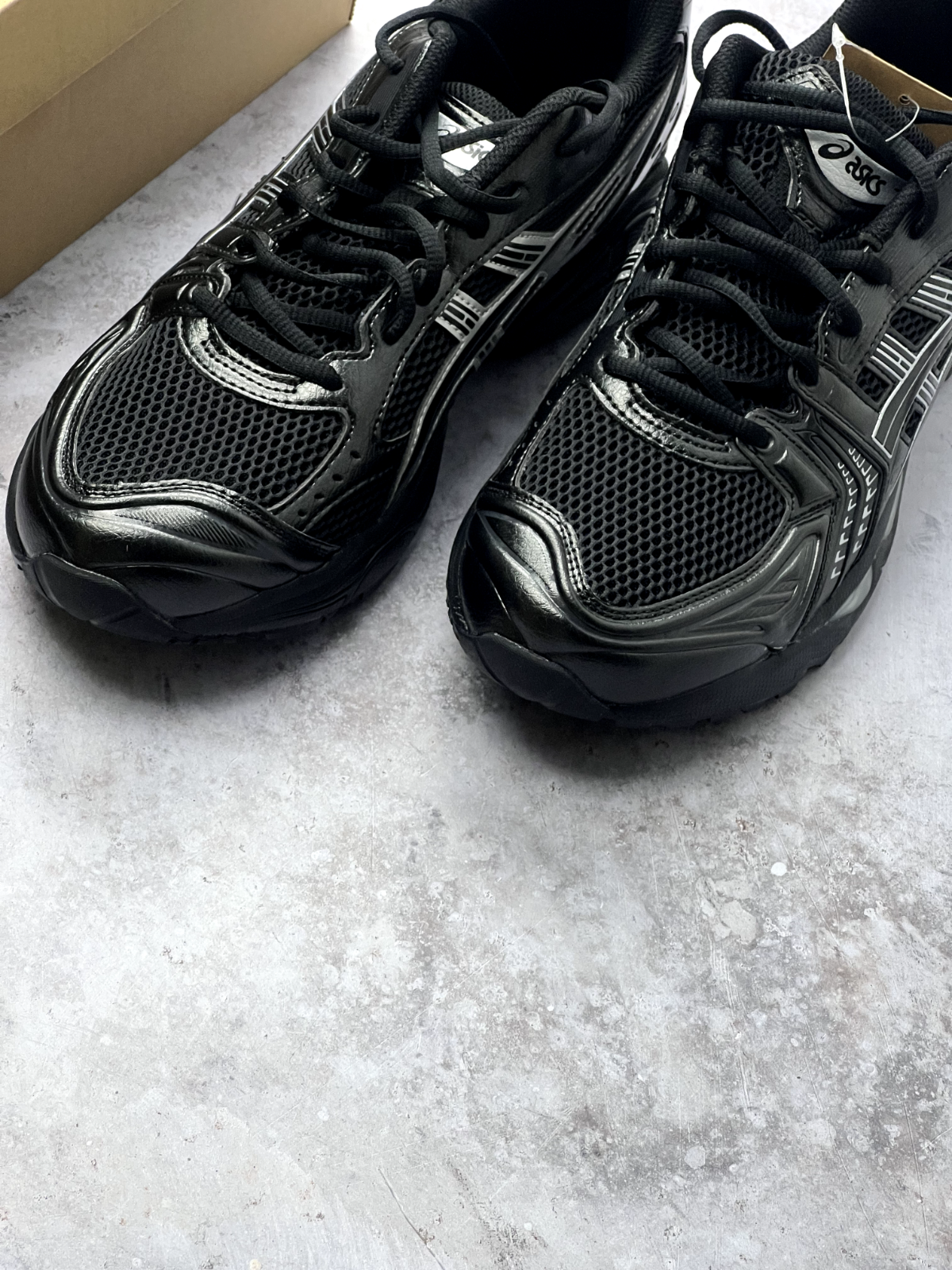 asics gel-kayano 14 Black Pure Silver | Multiple Sizes | Next Day Delivery