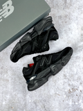 New Balance 9060 Men Running Shoe Triple Black Suede | Free Next Day Delivery