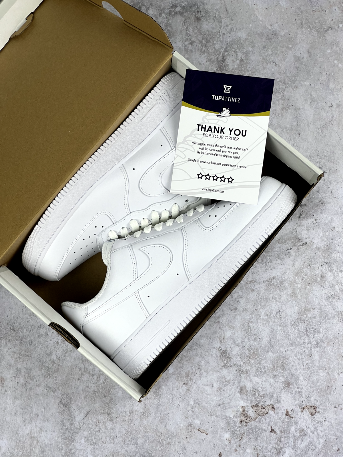 Multiple Sizes - Nike Air Force 1 '07 Low Triple White | 24HR SHIP | SAME DAY