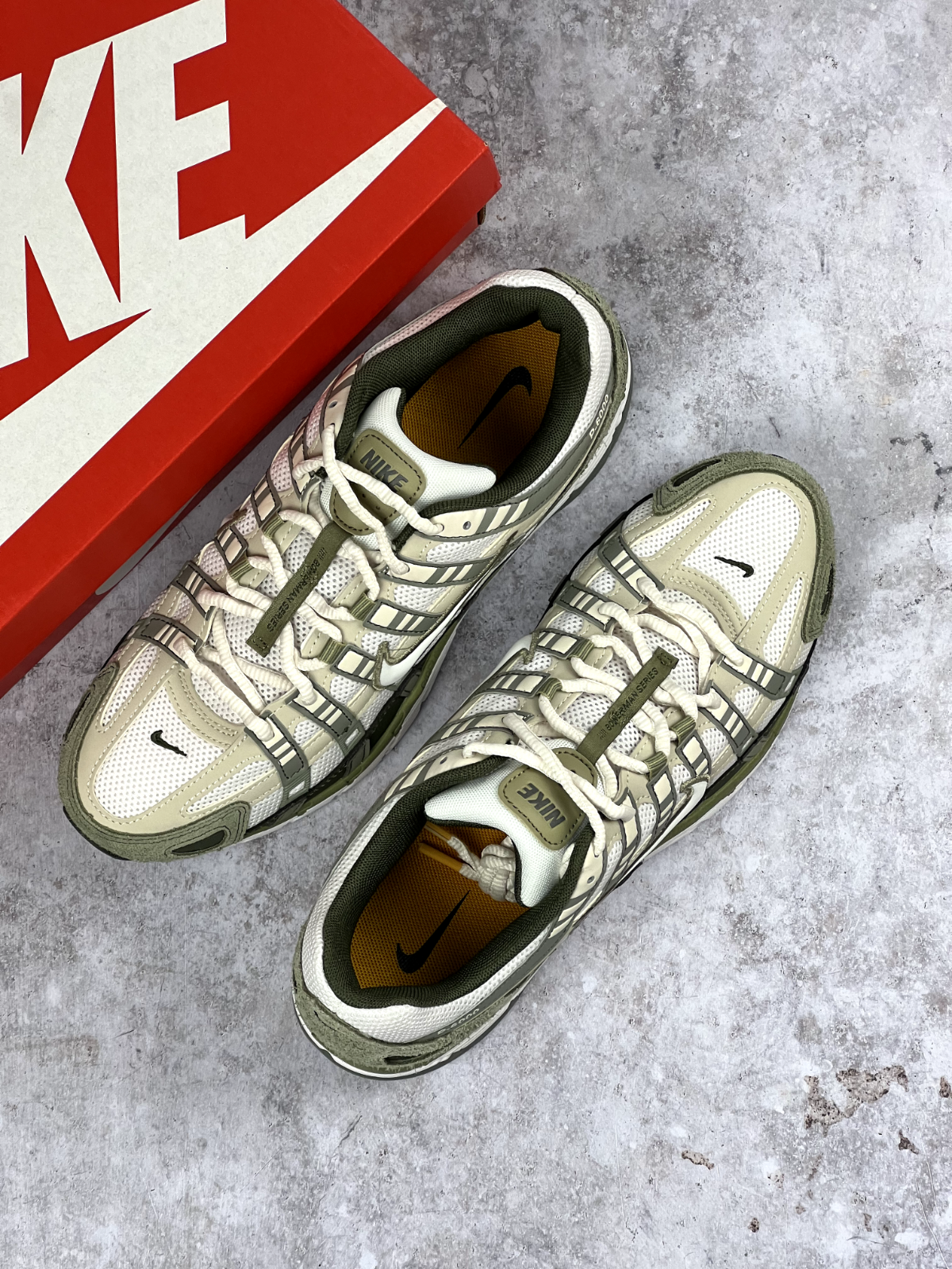 Nike P-6000 Light Army Khaki Cargo Green Trainers | Next Day Delivery