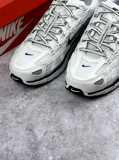 Nike P6000 White Metallic Silver Black - Multiple Sizes | Next Day Delivery