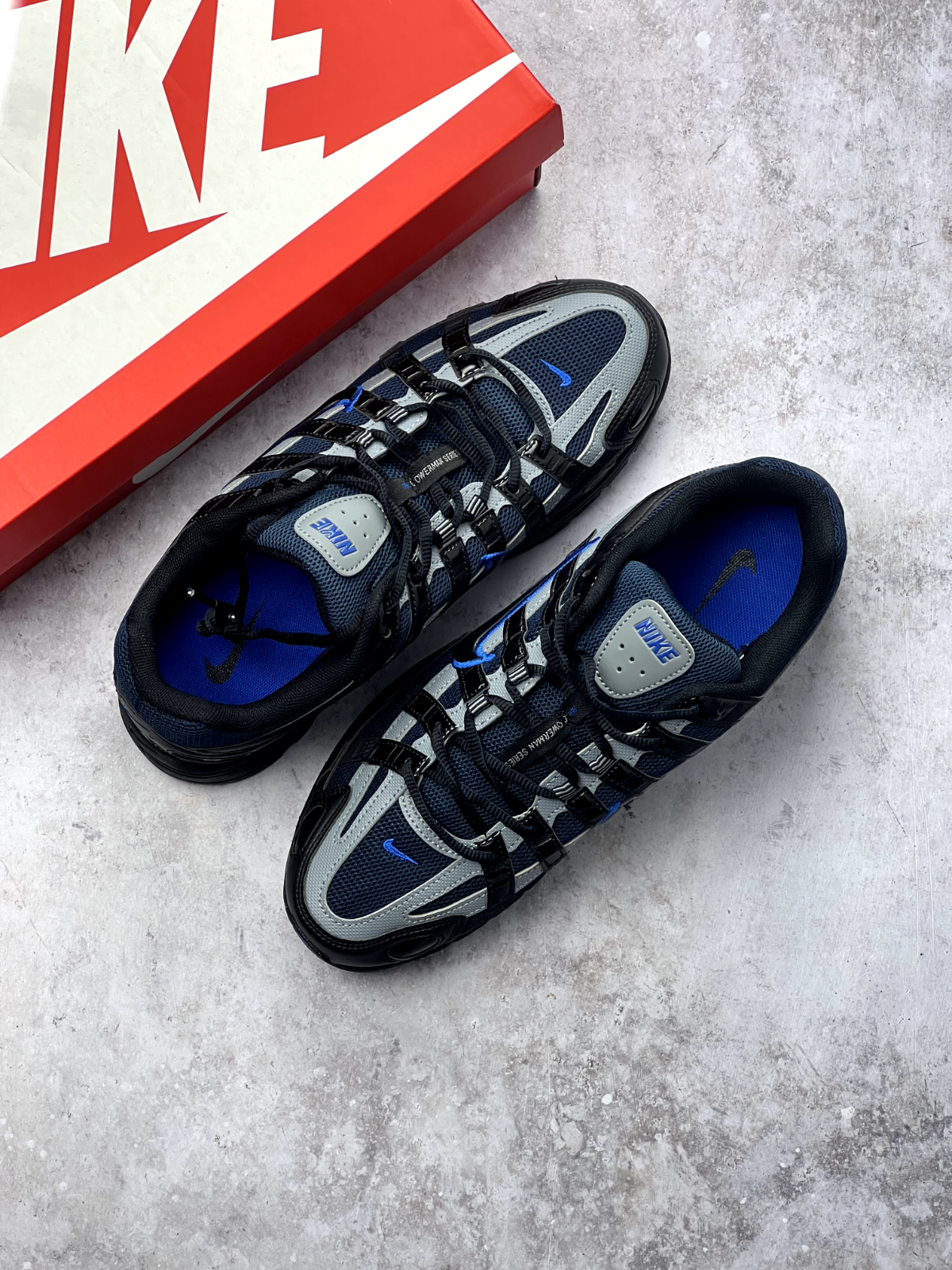 Nike P-6000 Men’s "Black Obsidian Blue" Multiple Sizes | Next Day Delivery