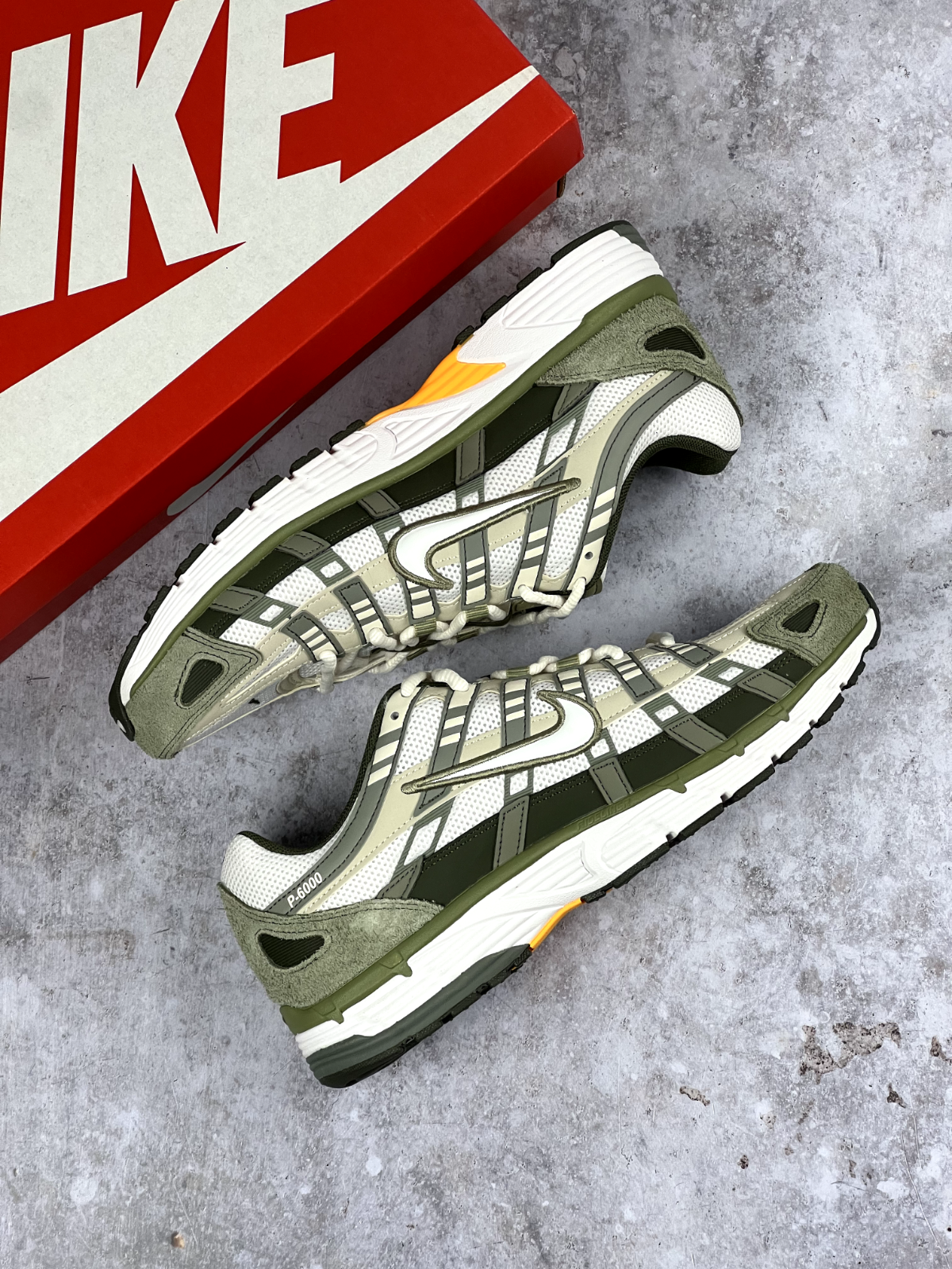 Nike P-6000 Light Army Khaki Cargo Green Trainers | Next Day Delivery