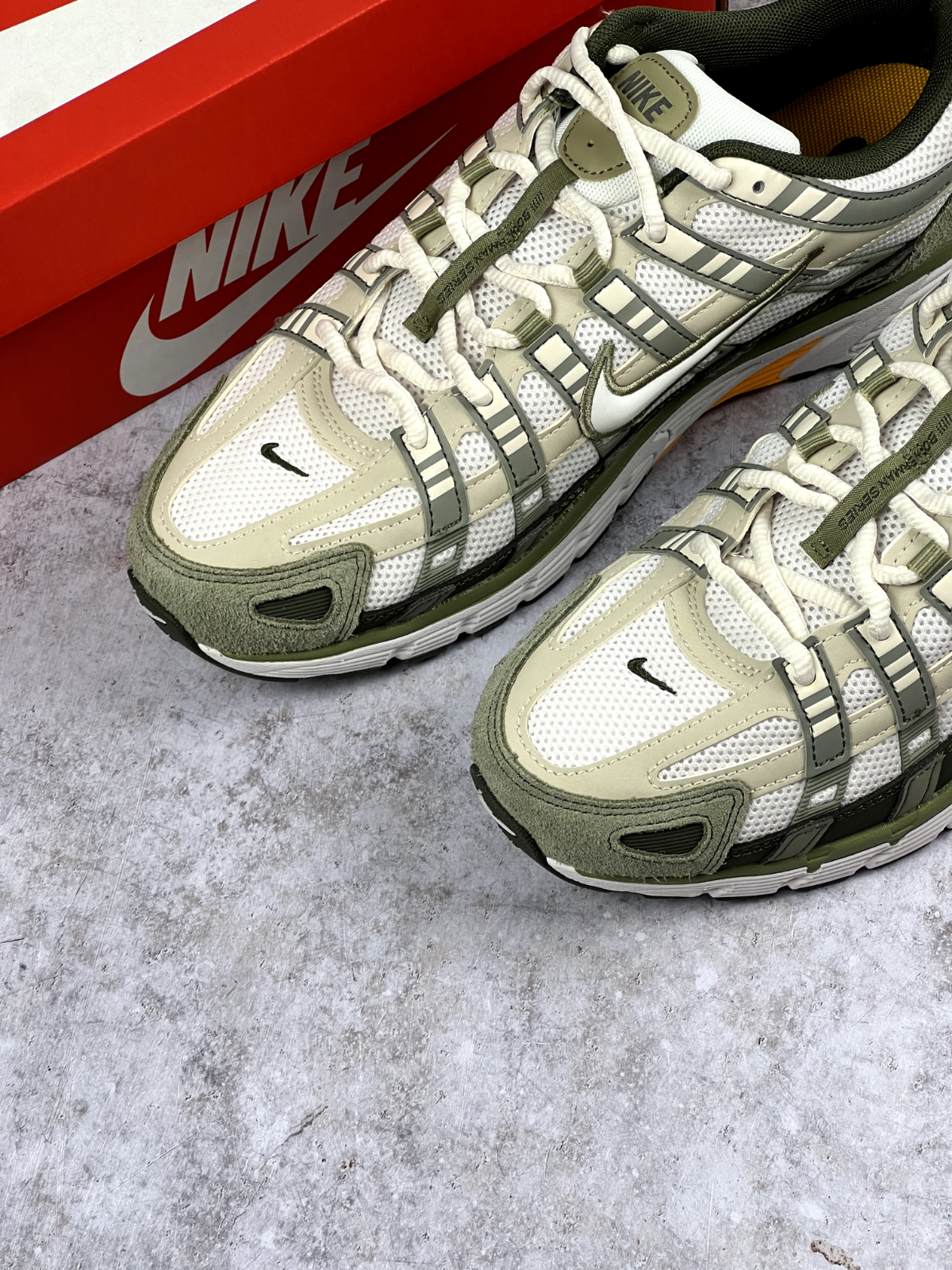 Nike P-6000 Light Army Khaki Cargo Green Trainers | Next Day Delivery