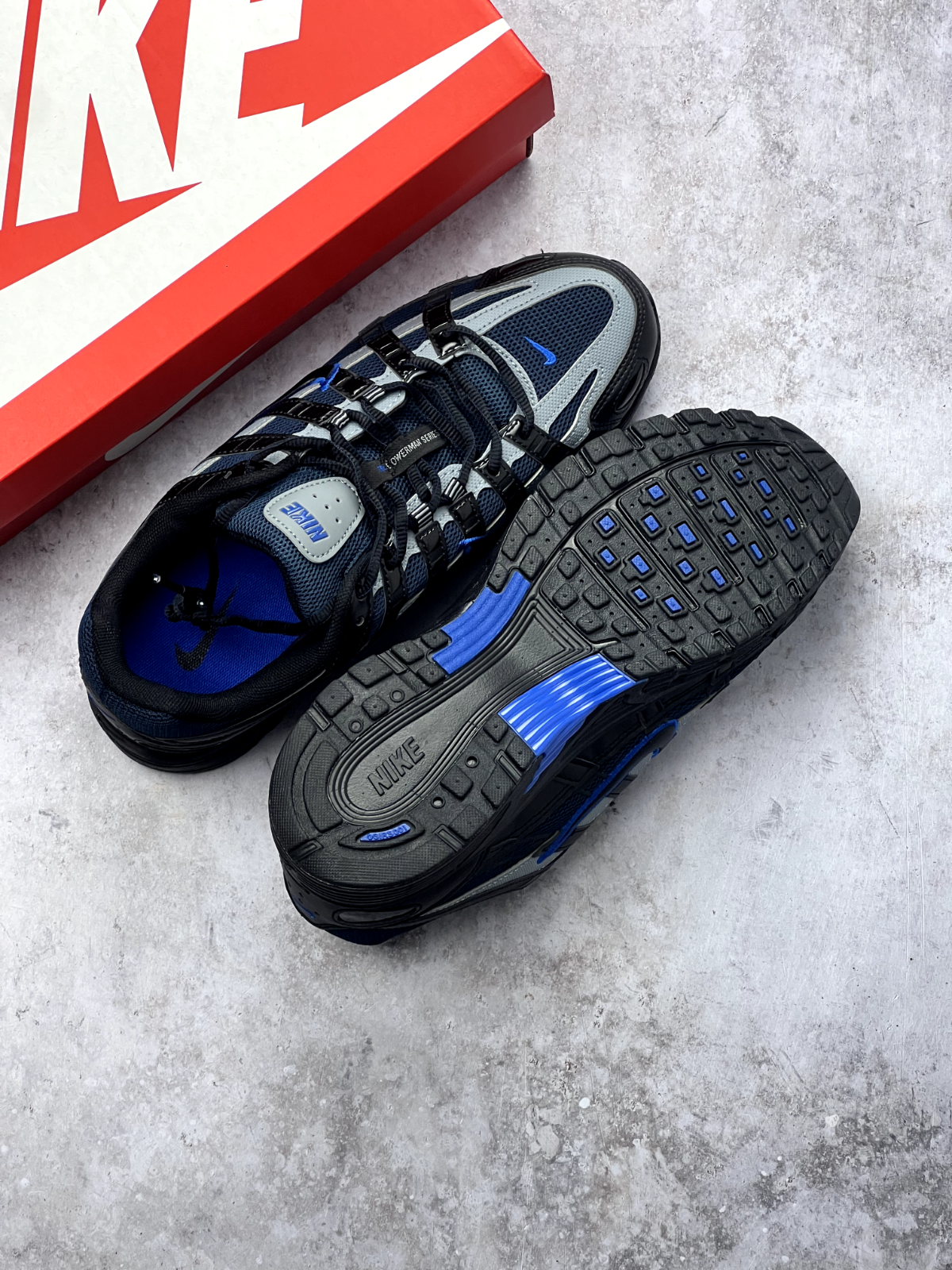 Nike P-6000 Men’s "Black Obsidian Blue" Multiple Sizes | Next Day Delivery