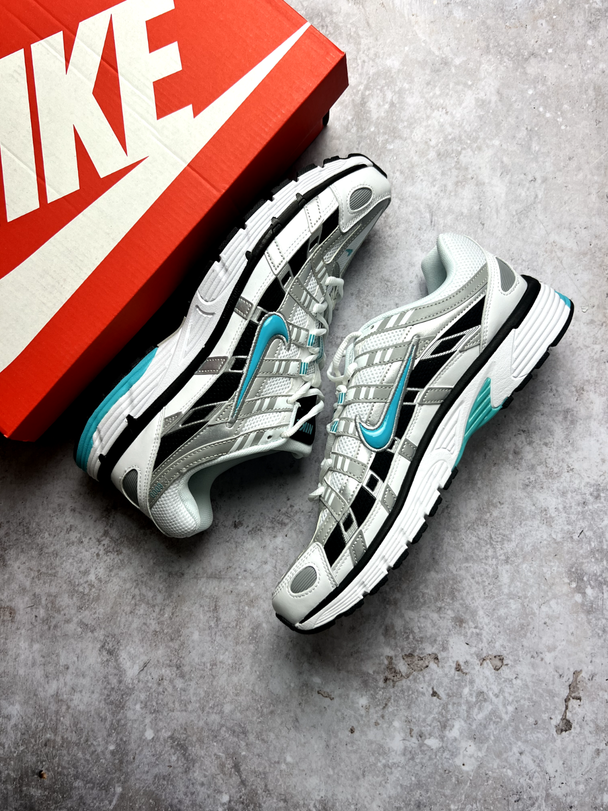 Nike P-6000 Dusty Cactus White Turquoise Trainers | Next Day Delivery
