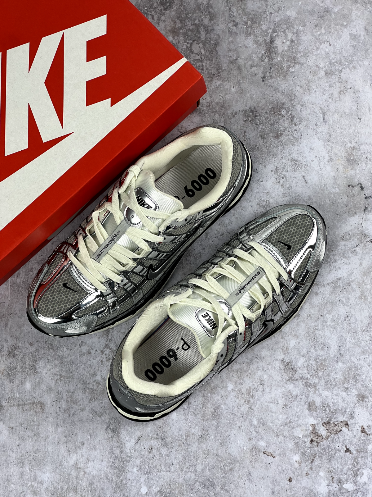Nike P6000 "Metallic Silver" Multiple Sizes | Next Day Delivery