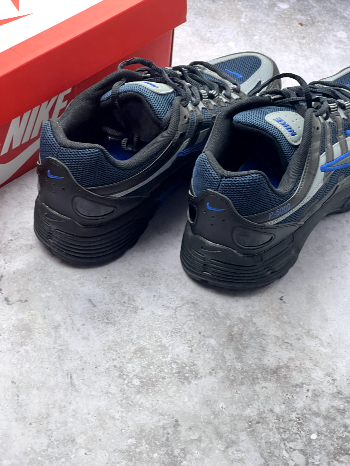 Nike P-6000 Men’s "Black Obsidian Blue" Multiple Sizes | Next Day Delivery