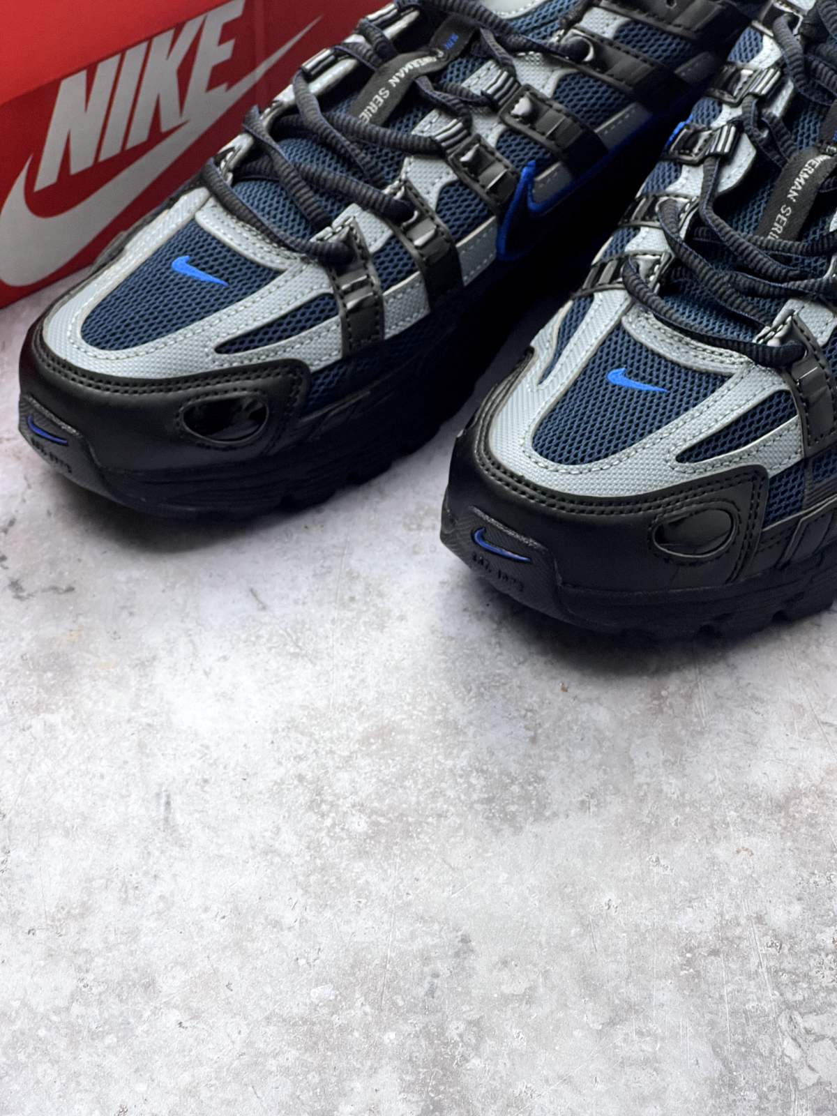 Nike P-6000 Men’s "Black Obsidian Blue" Multiple Sizes | Next Day Delivery
