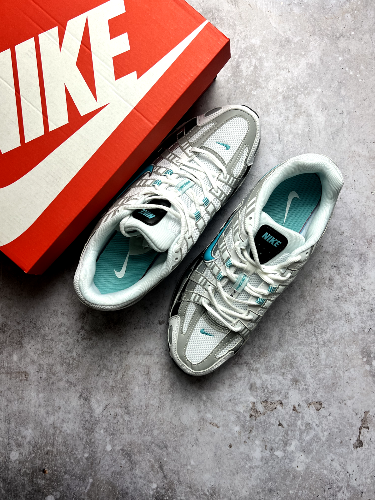 Nike P-6000 Dusty Cactus White Turquoise Trainers | Next Day Delivery