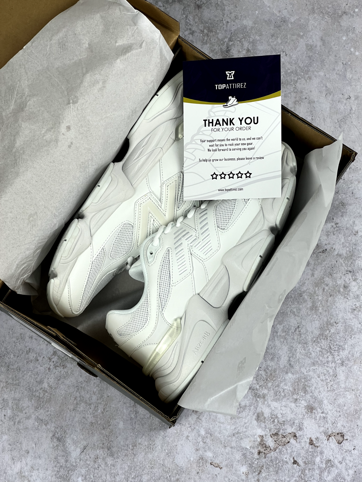 New Balance 9060 Triple White Running Shoe - Free Next Day Delivery