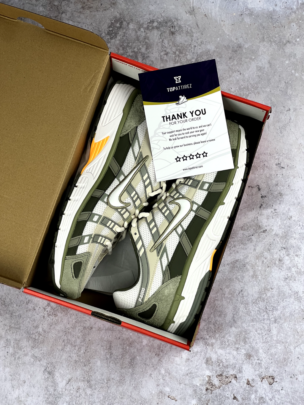 Nike P-6000 Light Army Khaki Cargo Green Trainers | Next Day Delivery