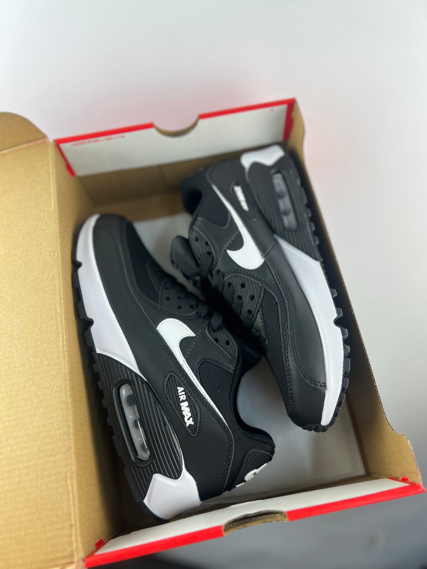 Nike Air Max 90 Black/White Mens